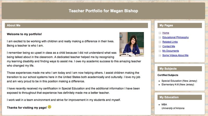online job portfolio examples example of working portfolio
